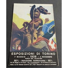 Cartolina Esposizioni di Torino 1928
