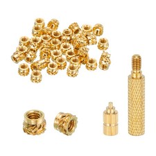 50 Pezzi Inserti Filettati M2