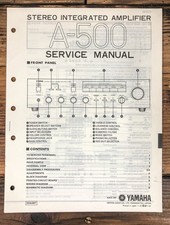 Yamaha A-500 Amplificatore