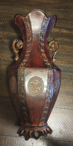 Vaso floreale metallo -  vaso,