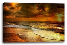 Tela/Cornice Tramonto sulla
