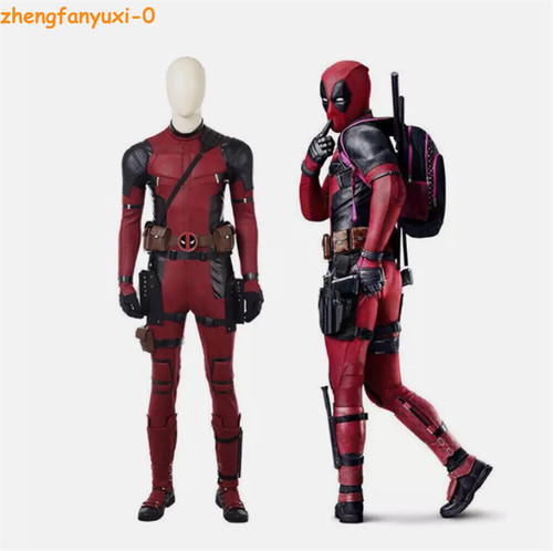Costume cosplay rosso deadpool - costume,