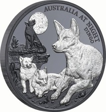 1 $ DOLLARO AUSTRALIA Di Notte
