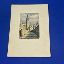 DANDOLO BELLINI GRUSALEMME CARTOLINA A COLORI