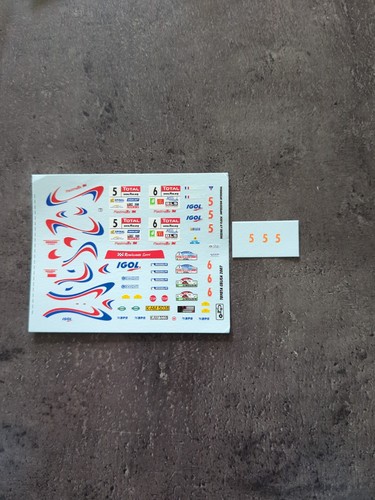Decal decalc toyota - decalc, 1/43