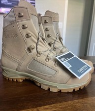 Stivali da combattimento LOWA Elite Desert Assault/Patrol nuovi da uomo taglia 11