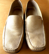 Scarpe donna Geox oro dorate 38 - mocassini, mercato USA.    NIRIMA