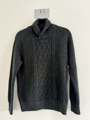 Zara man basics grey knitted - man,
