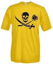 T-Shirt Fun J678 Skull Roses