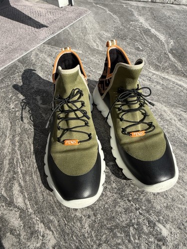 Fendi men green - green, "think"
