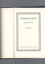 Gasparo Gozzi. Scritti scelti, Classici Utet, a cura di N. Mangini