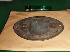 Placca metallica da collezione. Condizionatori Treviso S.A.S. 1965 INTROVABILE