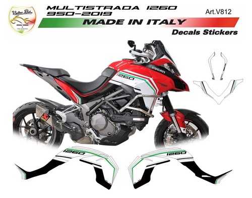 Kit adesivi design tricolore