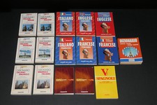 16 piccoli dizionari DeAgostini Corriere Sera Italiano Inglese Francese Spagnolo