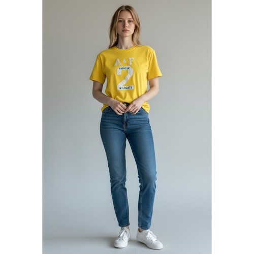 Shirt gialla grafica - t-shirt,