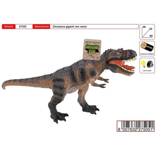 Dinosauro gigante con suoni - suoni, e