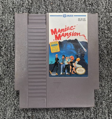 Maniac mansion nintendo nes - maniac,
