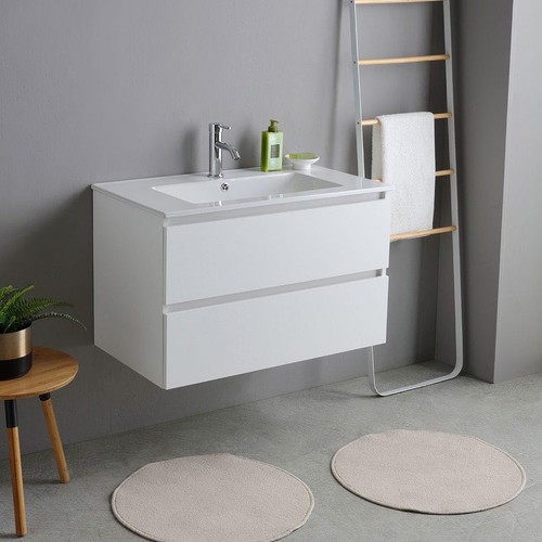 Mobile bagno sospeso 80cm - 80cm, con
