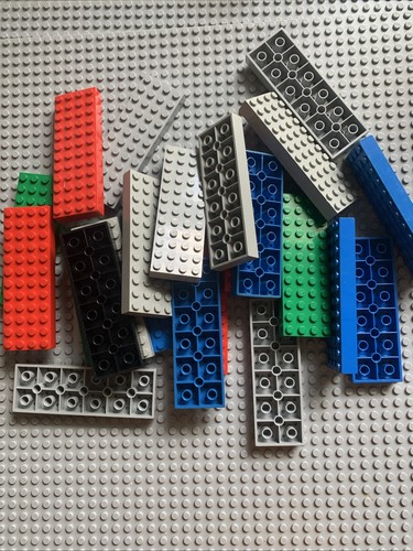 Lego mattoncini 4x12 pezzi