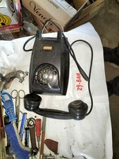 TELEFONO NERO A MURO VINTAGE