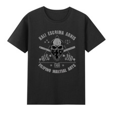 T-shirt nera uomo Kali Escrima
