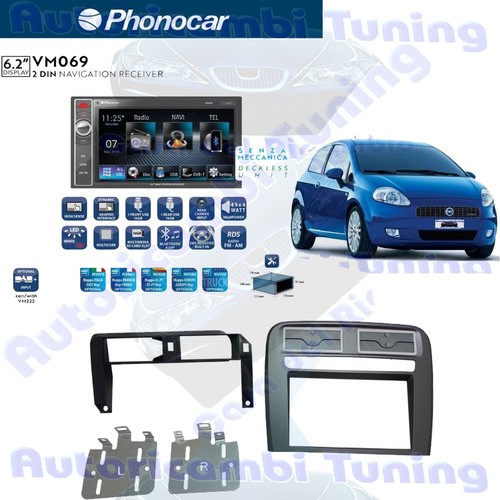 Radio phonocar vm069 - 2, din