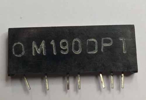 Amplificatore ibrido om190dpt - amplificatore,