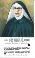 Reliquia e Carta Sacra di BL