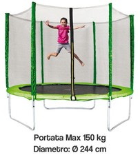 TRAMPOLINO ELASTICO DA