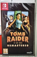 TOMB RAIDER I-III REMASTERED NINTENDO SWITCH 3 GIOCHI EDIZIONE ITALIANA NUOVO