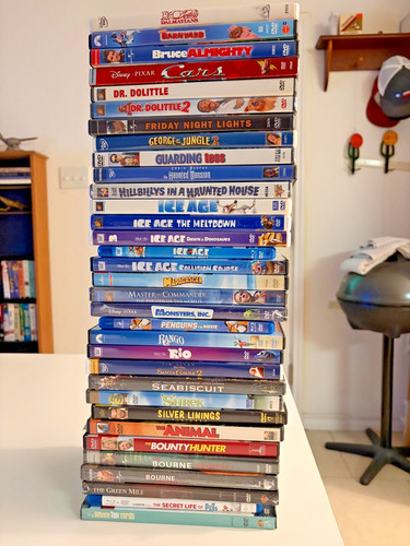 Movies dvd each - $2.50, great