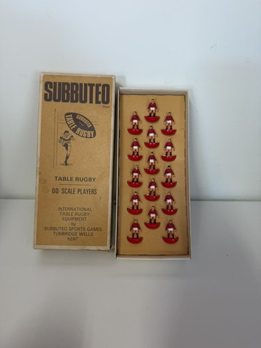 Subbuteo rugby r6 galles - rugby,