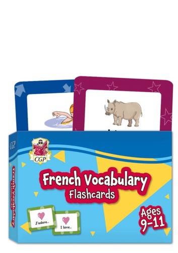 French vocabulary flashcards - vocabulary,