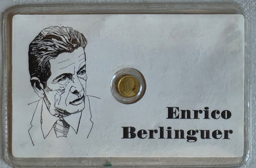 Vintage enrico berlinguer - vintage,