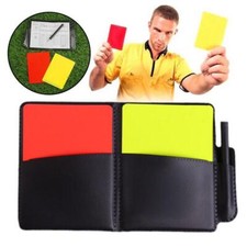 Carte arbitro rosso - arbitro, rosso/giallo