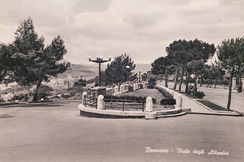 Cartolina benevento viale - cartolina,
