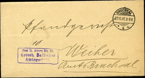 166919 bruchsal 1895 - 166919),