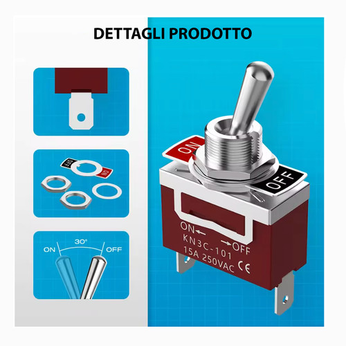 Interruttore levetta - interruttore, a