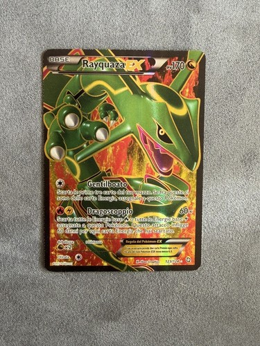 Pokemon rayquaza full art - pokemon, ex