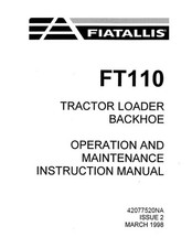 NEW HOLLAND FIAT ALLIS FT110