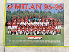 POSTER SQUADRA ROSA 1995-1996