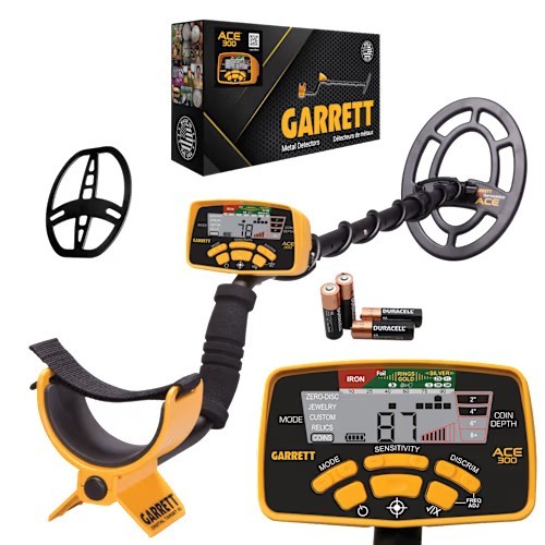 Garrett ace 300 metal - garrett,