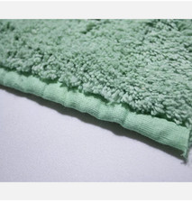 Tris Tappeti Bagno 3Pz Doccia Bidet Water Disegno Foglia In Spugna Cotone