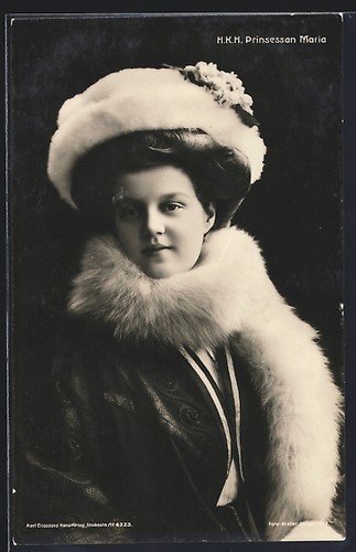 Cartolina principessa maria - cartolina,