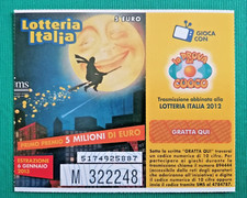 2012 LOTTERIA NAZIONALE