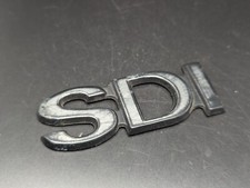 VOLKSWAGEN VW POLO CADDY SDI LOGO SIGLA EMBLEMA FREGIO STEMMA SCRITTA BADGE NOME
