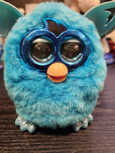 Furby boom blue pattern - furby,