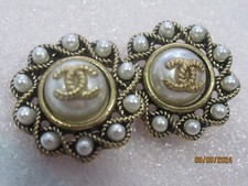 CHANEL 2 BOTTONI bronzy GOLD