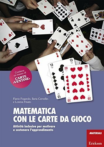 Libro matematica con carte - libro,