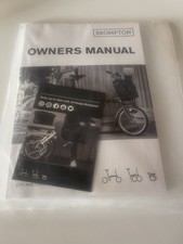Brompton manuale proprietario